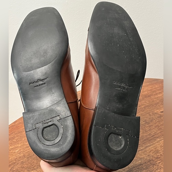 Ferragamo Leather Oxfords - Picture 8 of 9